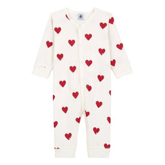 Petit Bateau - Mixo Organic Cotton Pajamas | White