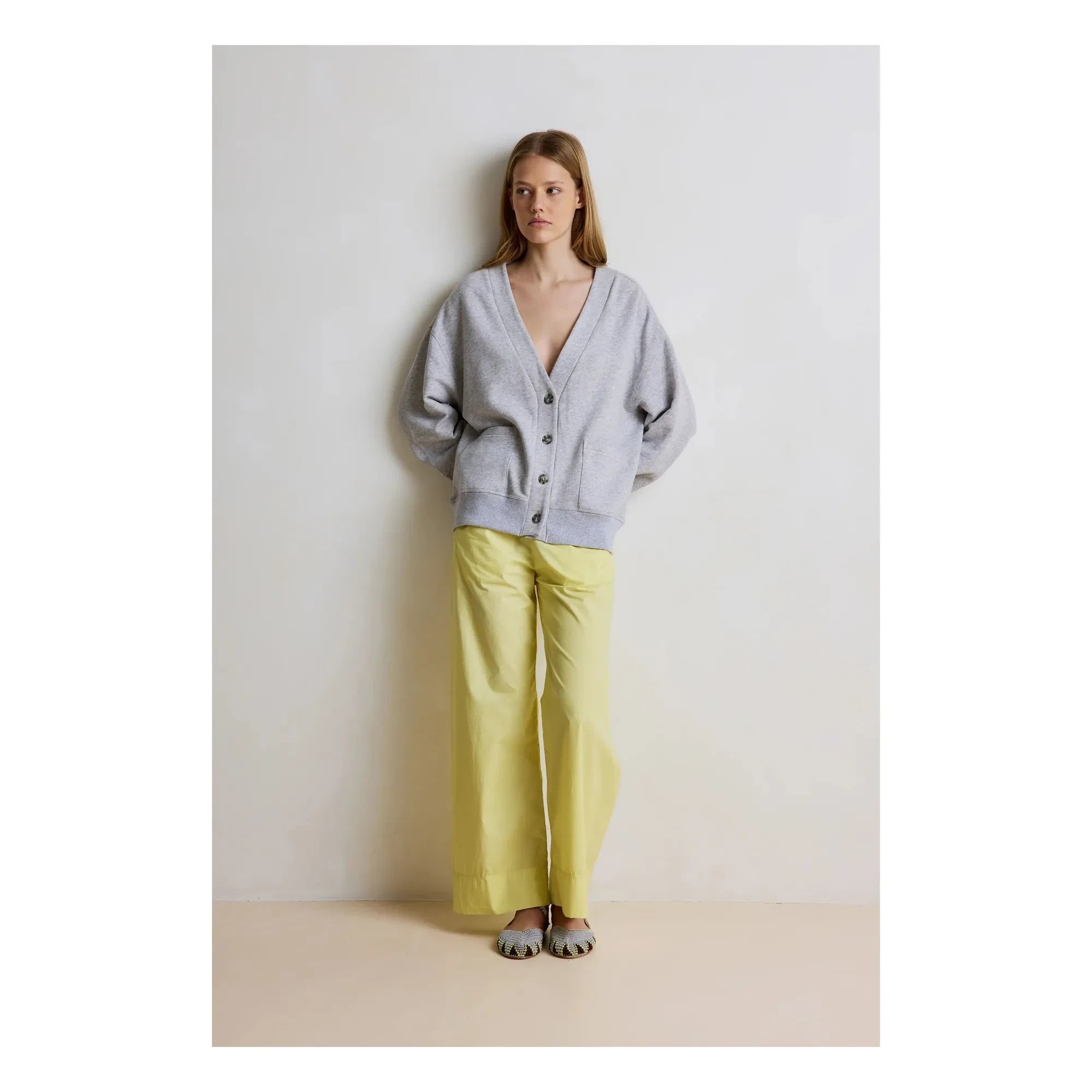 Hod - Valentina Cotton Cardigan | Gray