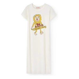 The Animals Observatory - Gorilla Lion Dress | Ecru