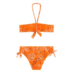 Sunchild - Marathi Bandana Swimsuit | Orange