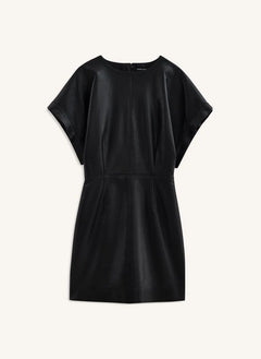 Anine Bing - Zelie Leather Dress | Black