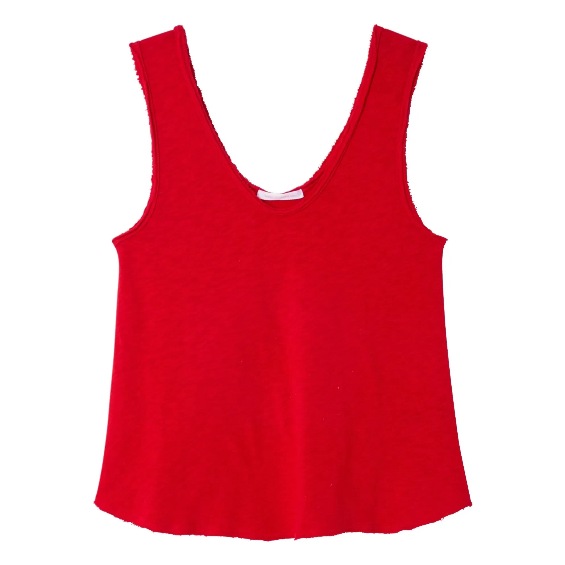 American Vintage - Sonoma Cotton Tank Top | Tomato Red