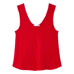 American Vintage - Sonoma Cotton Tank Top | Tomato Red