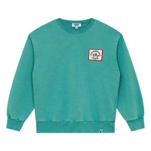 Hundred Pieces - Ryde Wheelers Organic Cotton Sweatshirt | Emerald Green