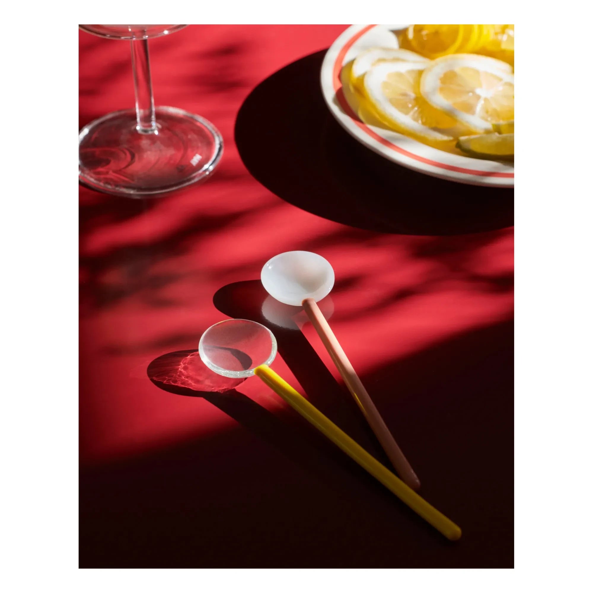 Hay - Borosilicate Spoons - Set of 2 | Yellow