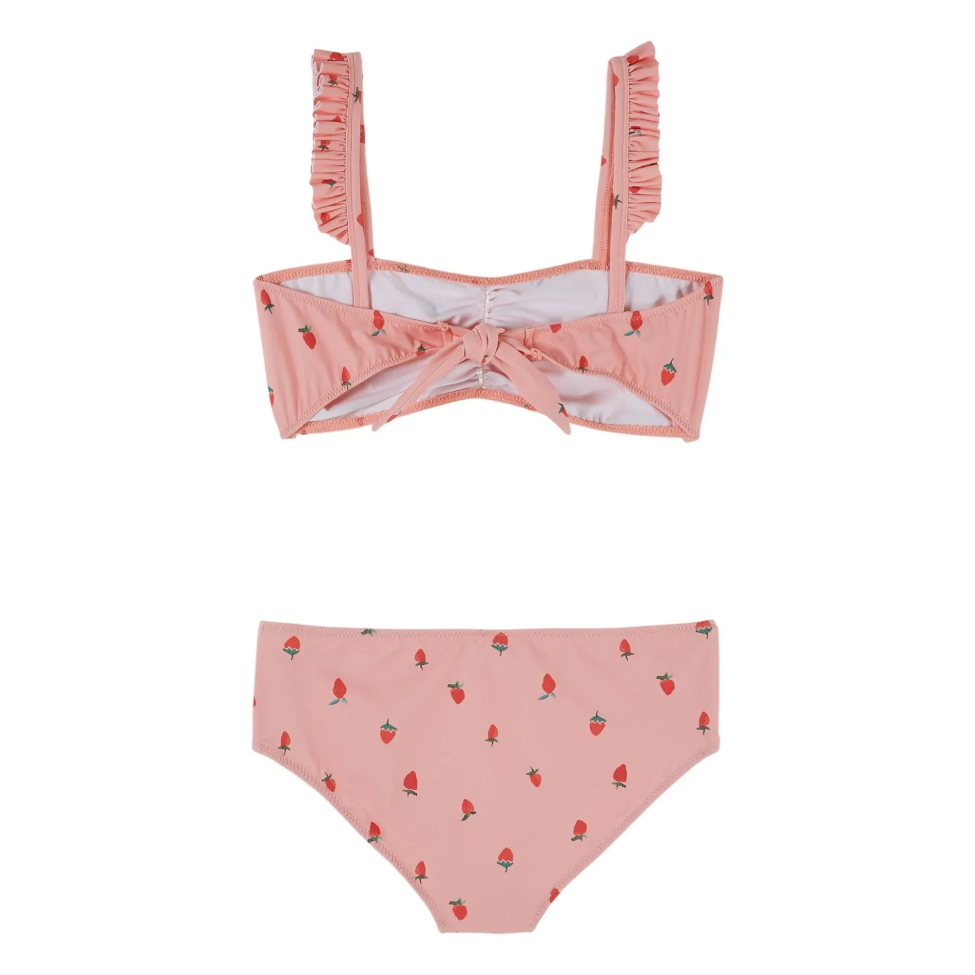 Emile et Ida - Strawberry Band Swimsuit | Pink