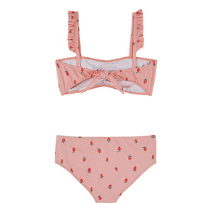 Emile et Ida - Strawberry Band Swimsuit | Pink