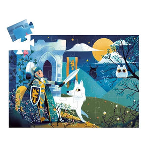 Djeco - 36-Piece Moonlit Knight Puzzle