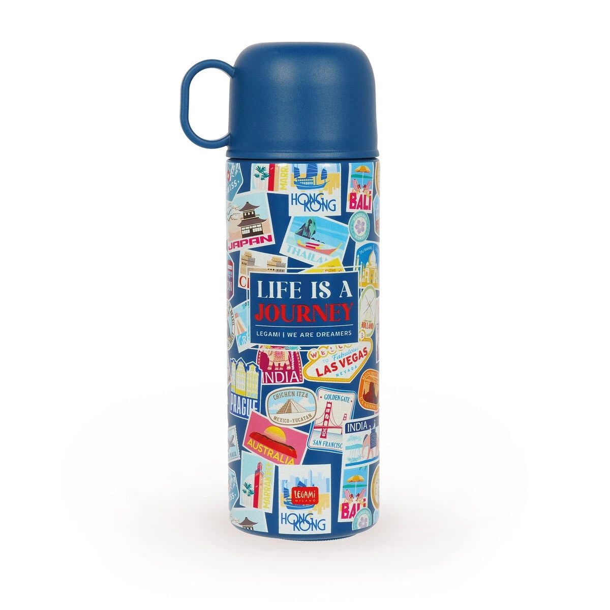Legami - Thermos and Cup - Hot and Cold - Travel Stickers