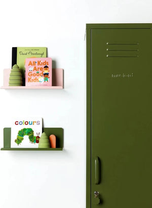 Mustard Made - Ledge Metal Wall Shelf | Blush