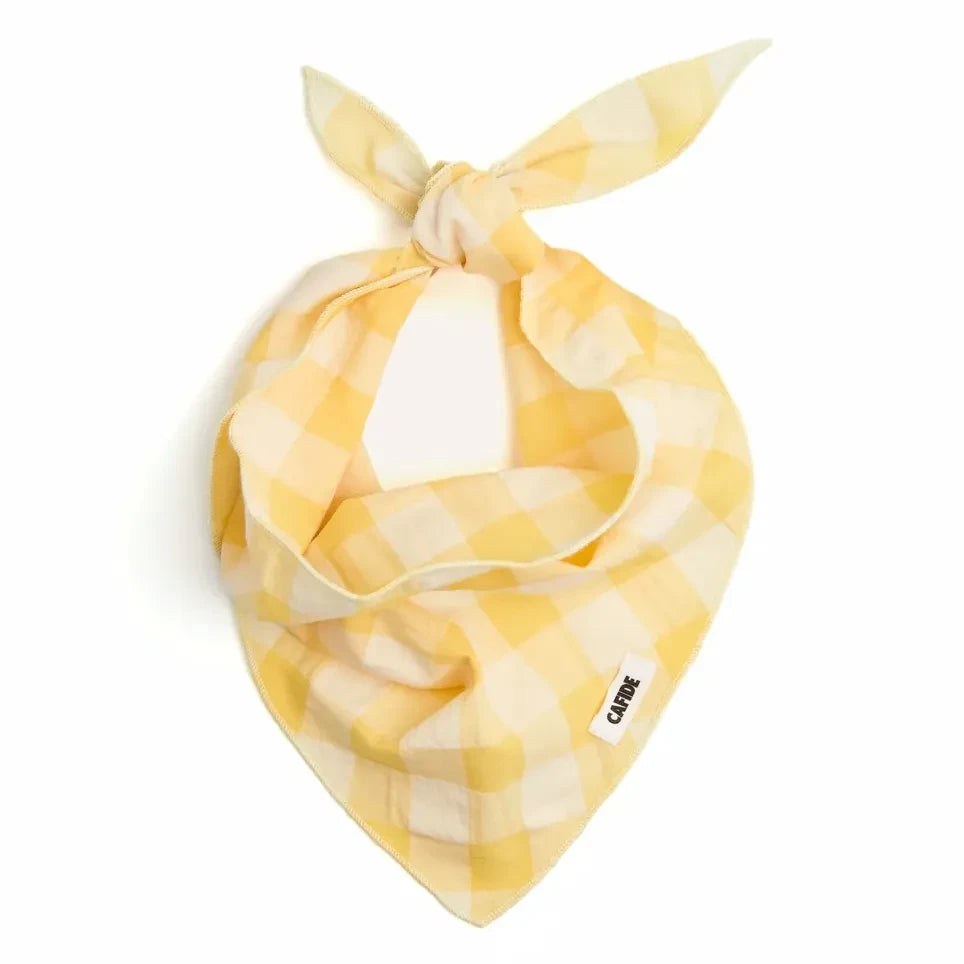 Cafide - Nata Dog Bandana | Yellow