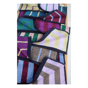 La cerise sur le gâteau - Charly guest towels - Set of 2 | Green