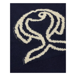 Thinking Mu - Rob Fish Organic Cotton Jacket | Navy Blue