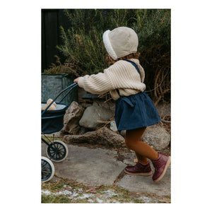 Petit Nord - Striped Trawling Boots | Burgundy