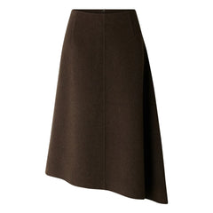Soeur - Geneva Wool Skirt | Khaki Brown