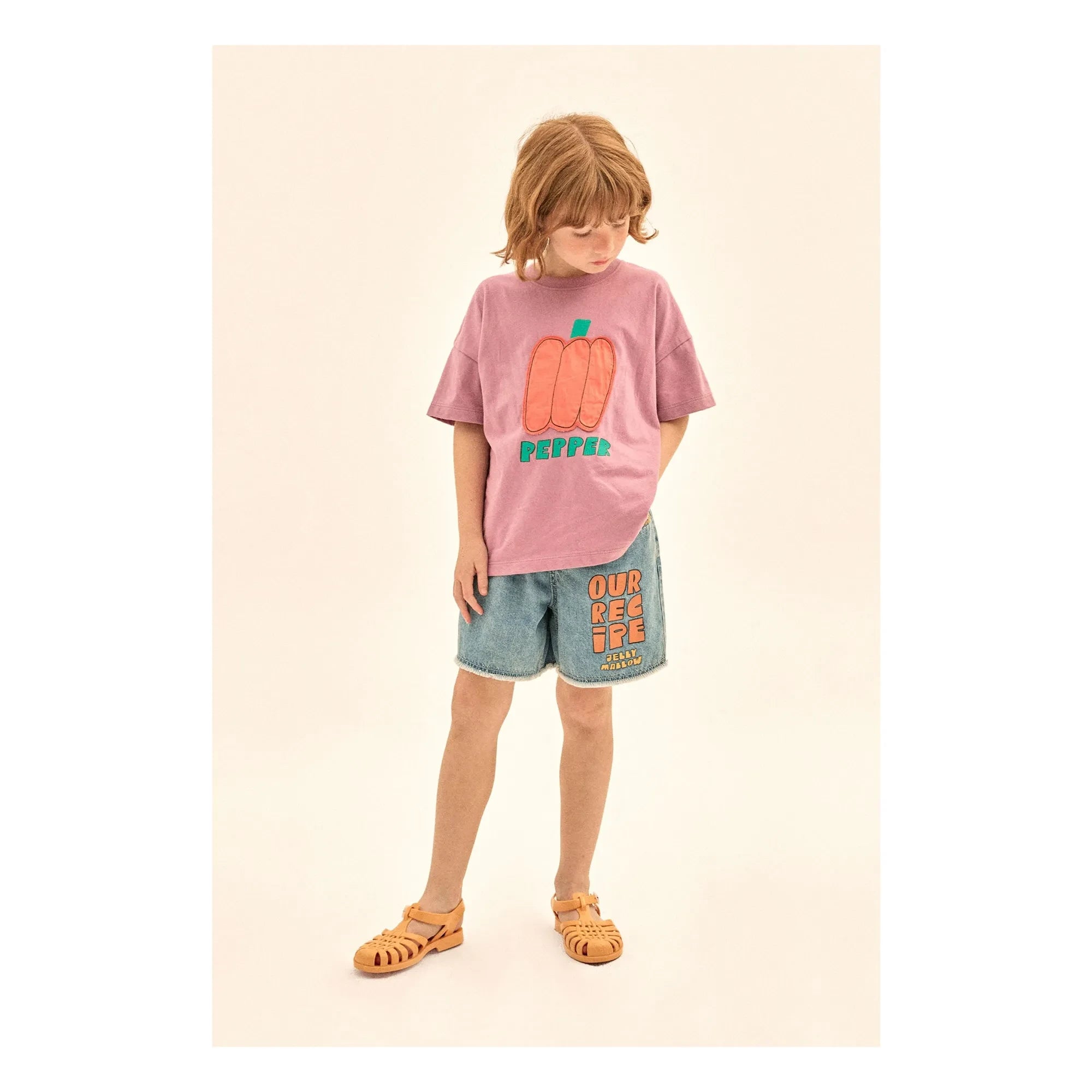 Jelly Mallow - Pepper T-Shirt | Purple