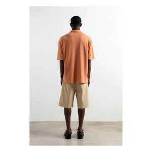 Edmmond Studios - Paul Short Sleeve Shirt | Orange