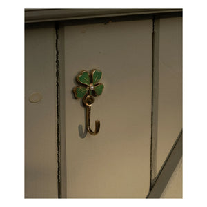 Doing Goods - Lucky Clover pirinç palto askısı | Altın