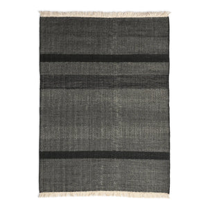 Nanimarquina - Tres Textured Rug, Elisa Padrón | Black