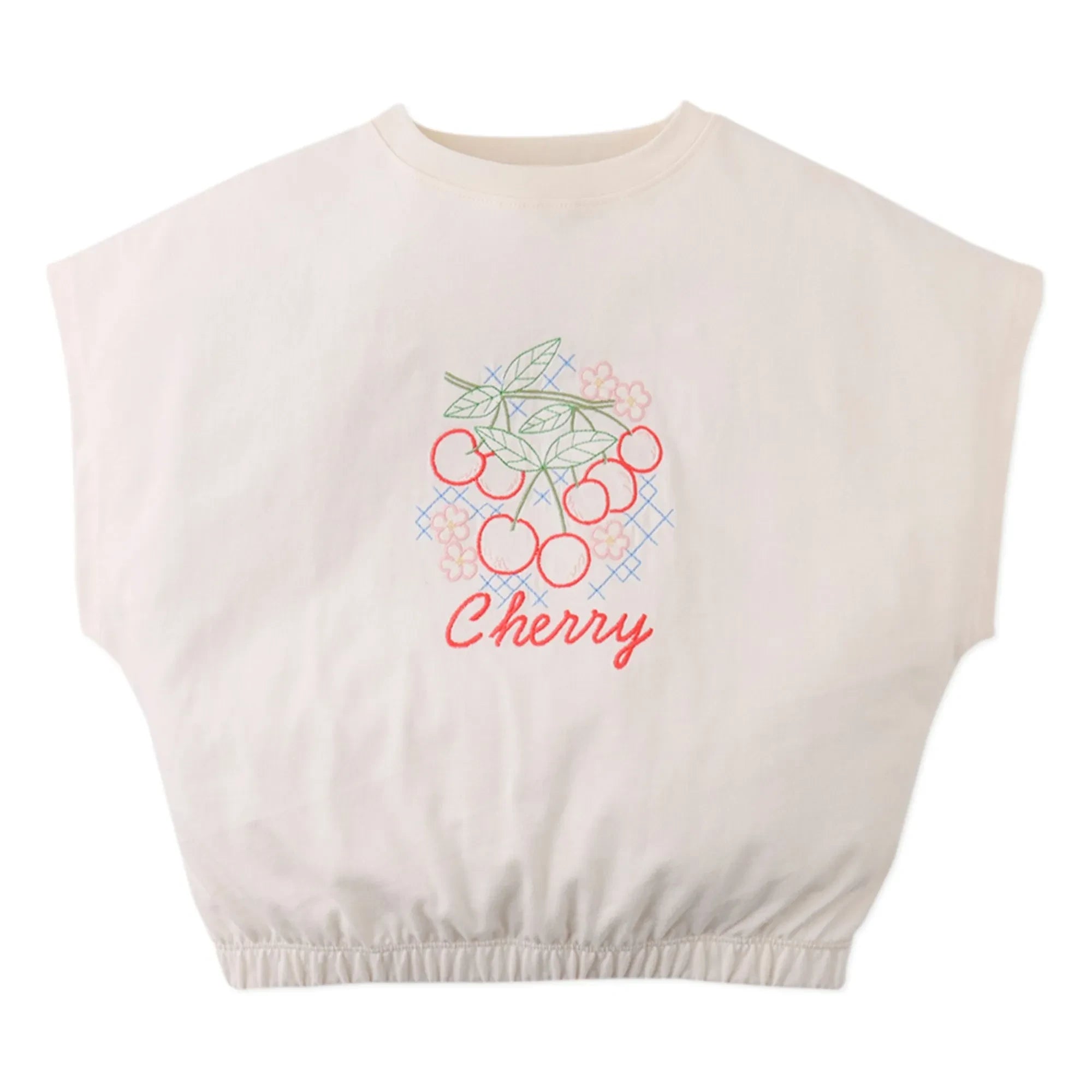 Gingersnaps - Savanna Cherry T-Shirt | Ecru