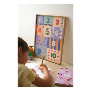 Ma petite vie - Number Poster
