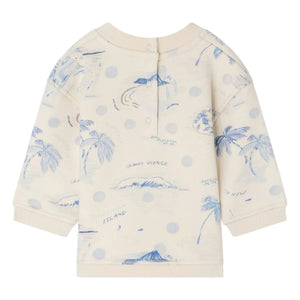 Bonpoint - Dady Organic Cotton Sweatshirt | Ecru
