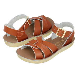 Salt-Water - Waterproof Swimmer Leather Sandals | Camel