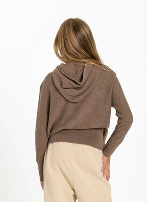Smallable Kid - Soline Glow Up Wool Sweater | Brown