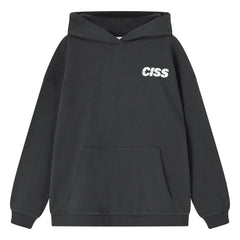 Cos I Said So - Salyangozlu Happy Face Sweat Organic Cotton | Black