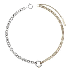 Justine Clenquet - Faith Necklace | Gold/Silver
