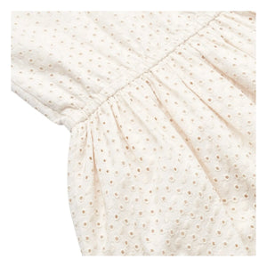Liewood - Idaho Organic Cotton Short Dress | Beige