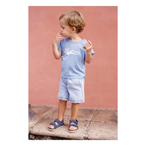 Bonton - Short Lyon Chambray | Denim Blue