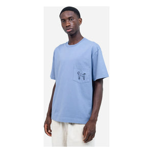 Olow - People T-shirt | Azure Blue