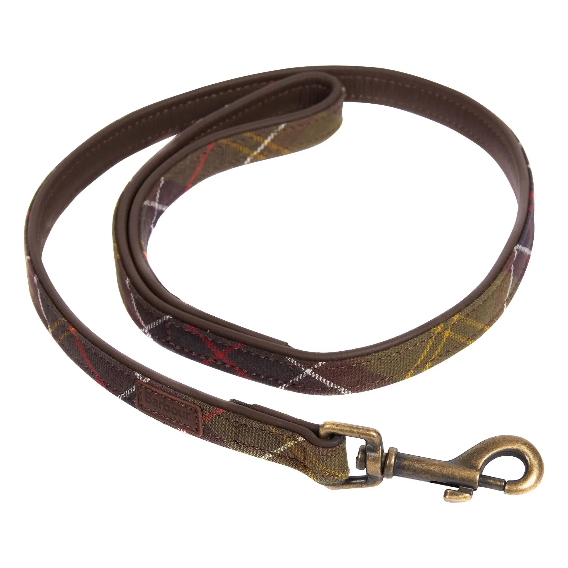 Barbour - Tartan Dog Collar | Dark Brown