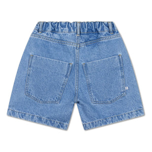 Repose AMS - Organic Cotton Denim Bermuda Shorts | Blue