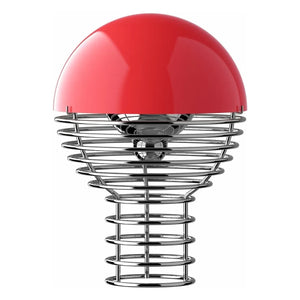 Verpan - Wire nomad lamp Ø18 cm | Red