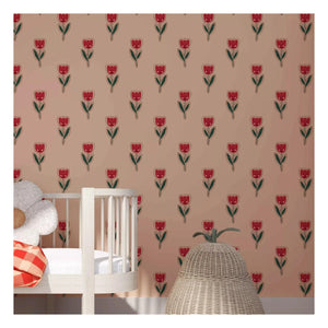 Season Paper - Happy Tulip Wallpaper
