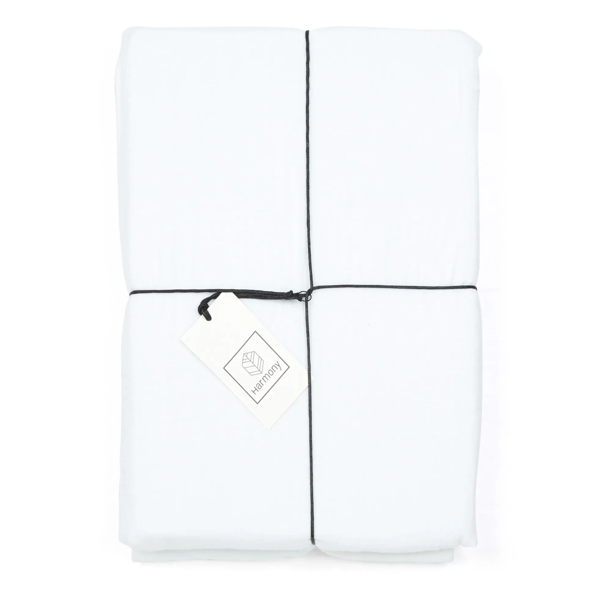Haomy - Cotton Voile Duvet Cover | White