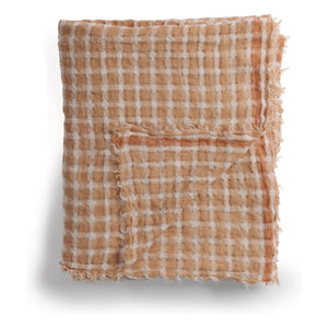 Le Monde Sauvage - Harmattan Cuba Curtain | Orange Pas
