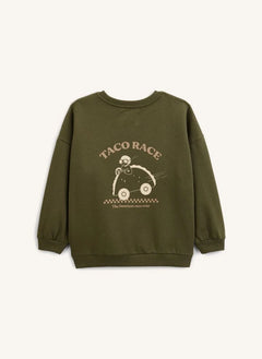 Apaches - Sahari Taco Race sweatshirt | Yeşil