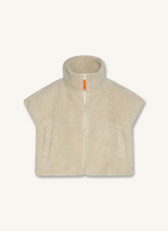AO76 - Seilah Sleeveless Jacket | Cream