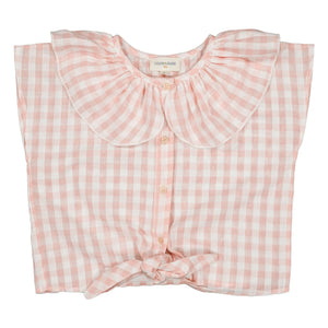 Louis Louise - April Vichy Blouse | Light Pink