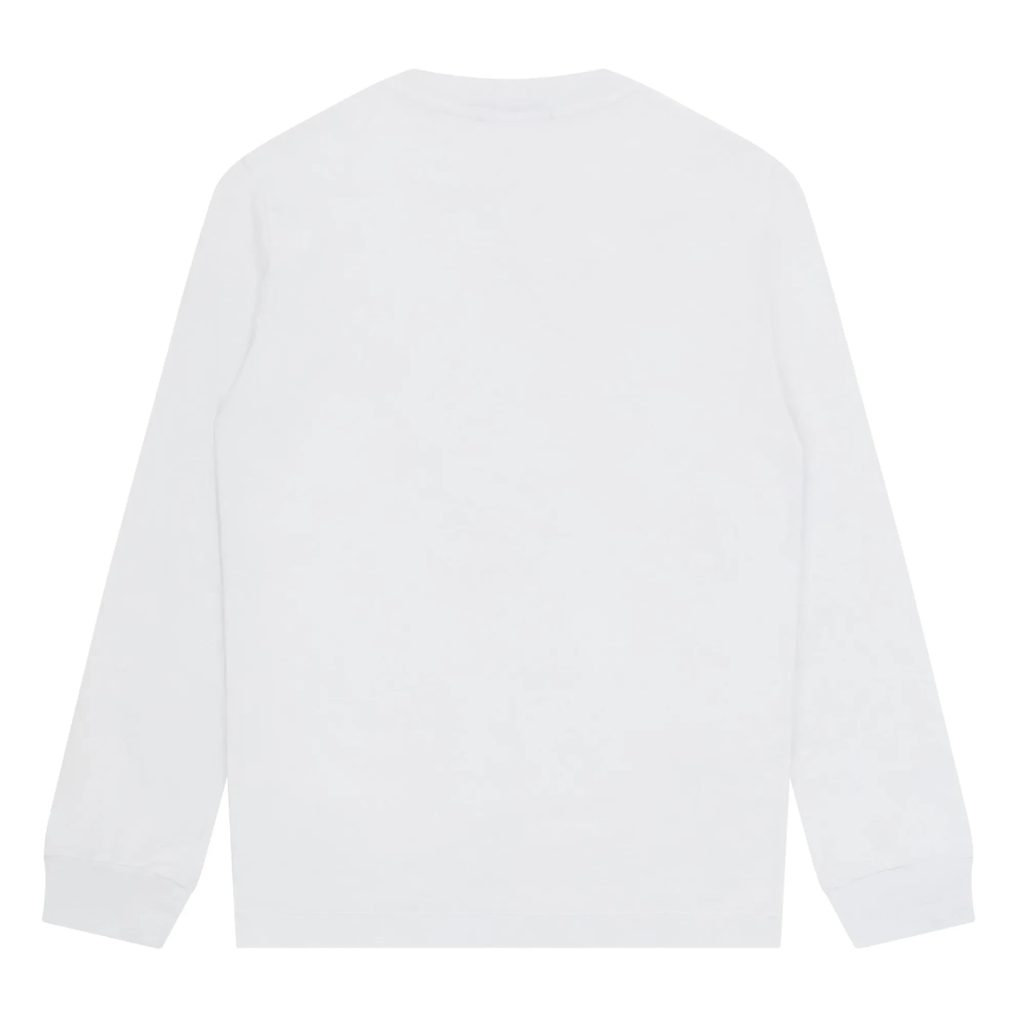 Stone Island - Logo Long Sleeve T-Shirt | White