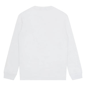 Stone Island - Logo Long Sleeve T-Shirt | White