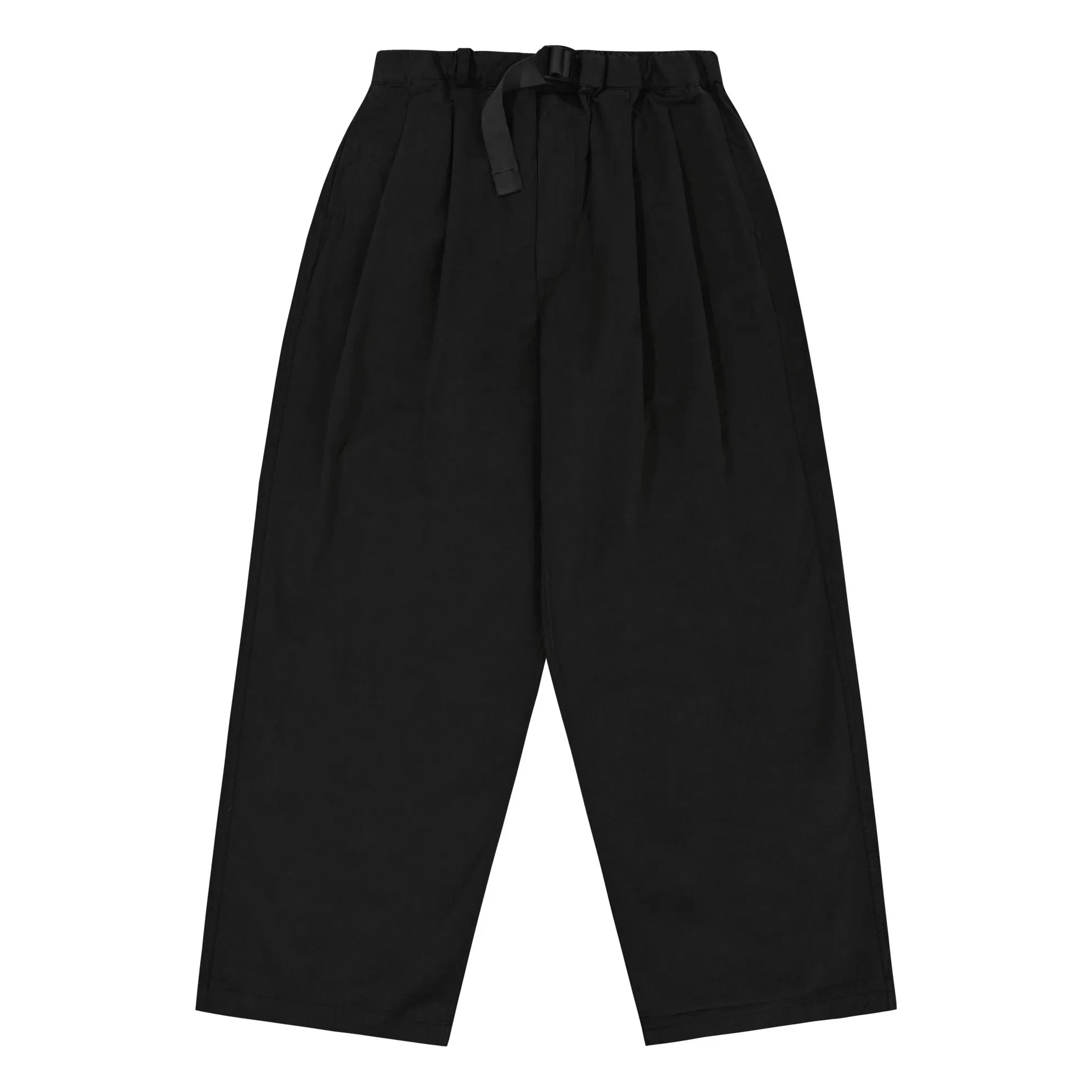 Kappy - Two Tuck Wide Pants | Black