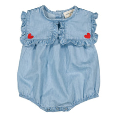 Louis Louise - Celesta Chambray Jumpsuit | Light Blue