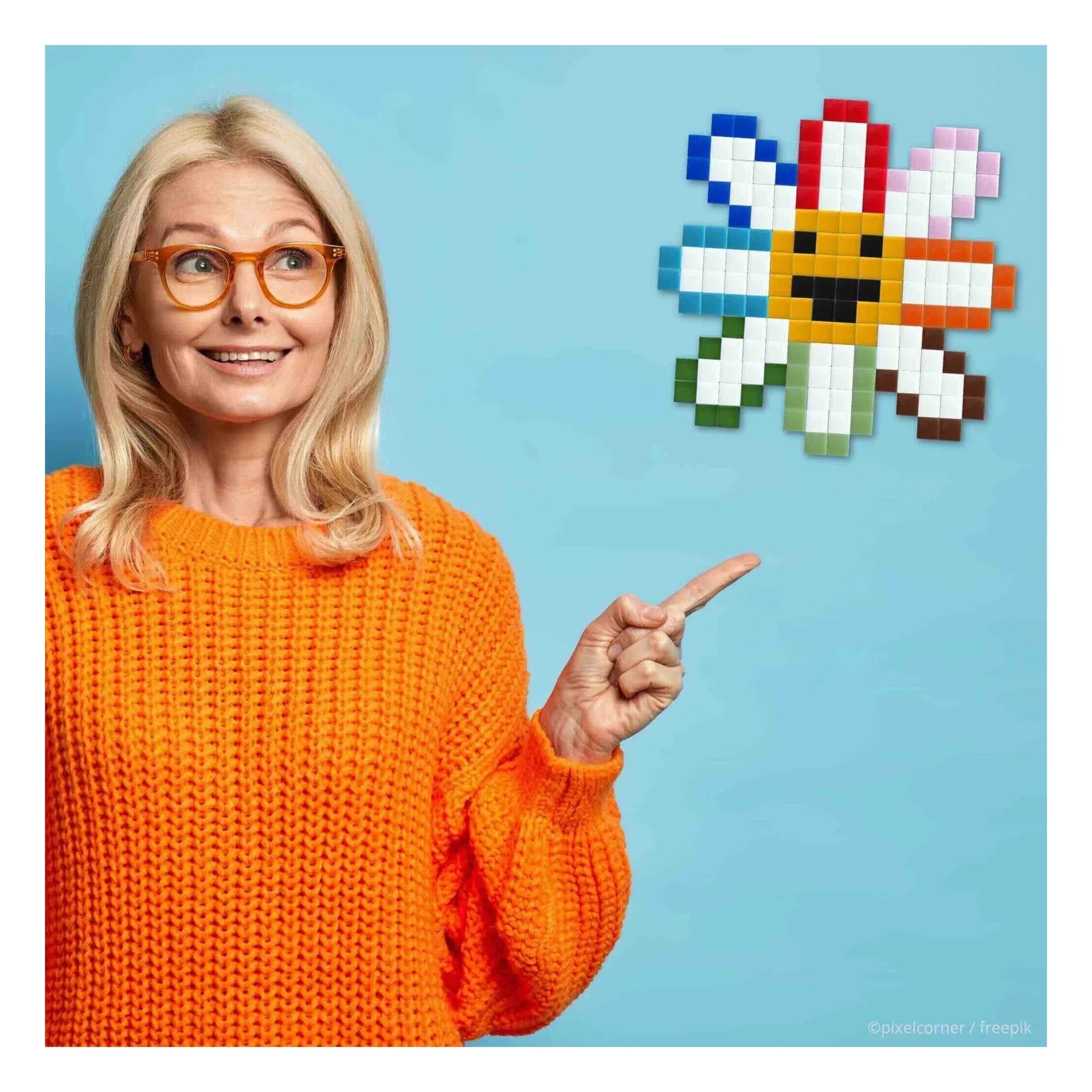 Pixel Corner - Pixel Art Kit - Flower Power