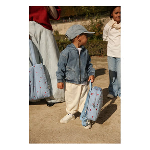 Studio Noos - Puffy Hearts Backpack | Light Blue