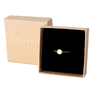 Adorabili - Sun Ring | Gold