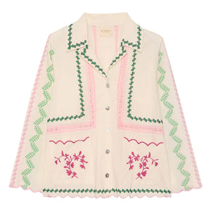 SISSEL EDELBO - Jia Organic Cotton Shirt | Cream